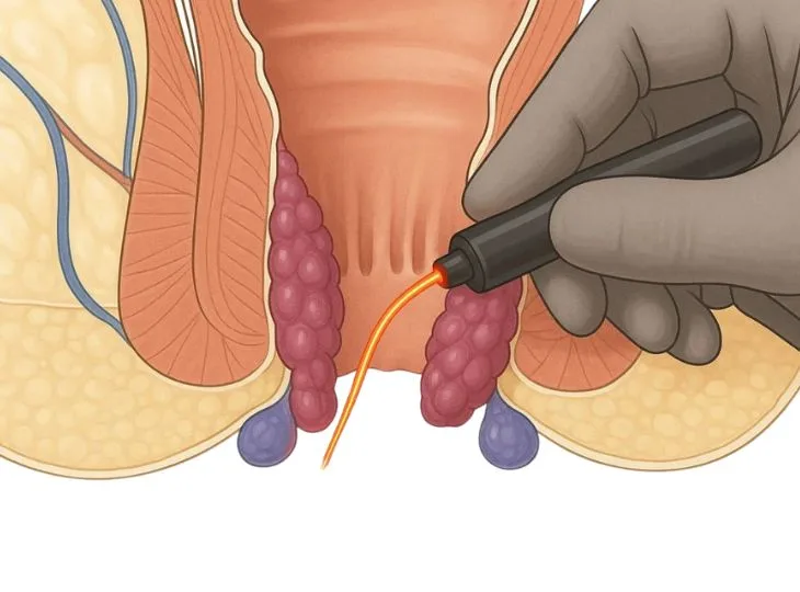 Cirurgia de Hemorroidas Laser de Diodo